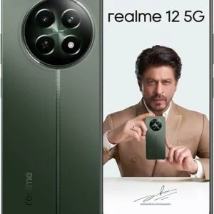 realme 12 5G (Twilight Purple/Woodland Green,8GB RAM 128 GB Storage) | 108 MP 3X Zoom Portrait Camera | Trendy Watch Design | 45 W SUPERVOOC Charge | 5000 mAh Massive Battery | Dual Stereo Speakers | Dynamic Button