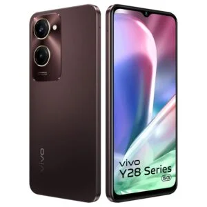 vivo Y28s 5G (Vintage Red, 4GB/6GB/8GB RAM, 128GB Storage)